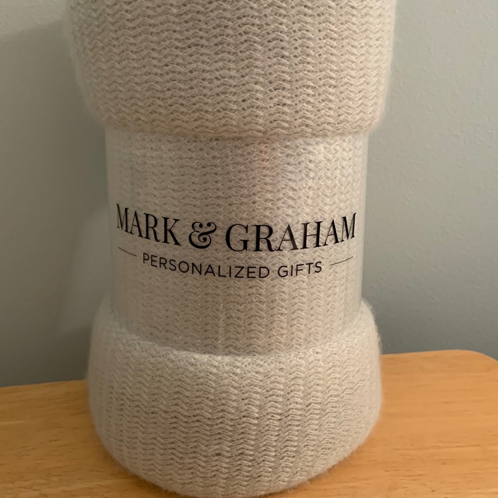 Mark & Graham throw blanket